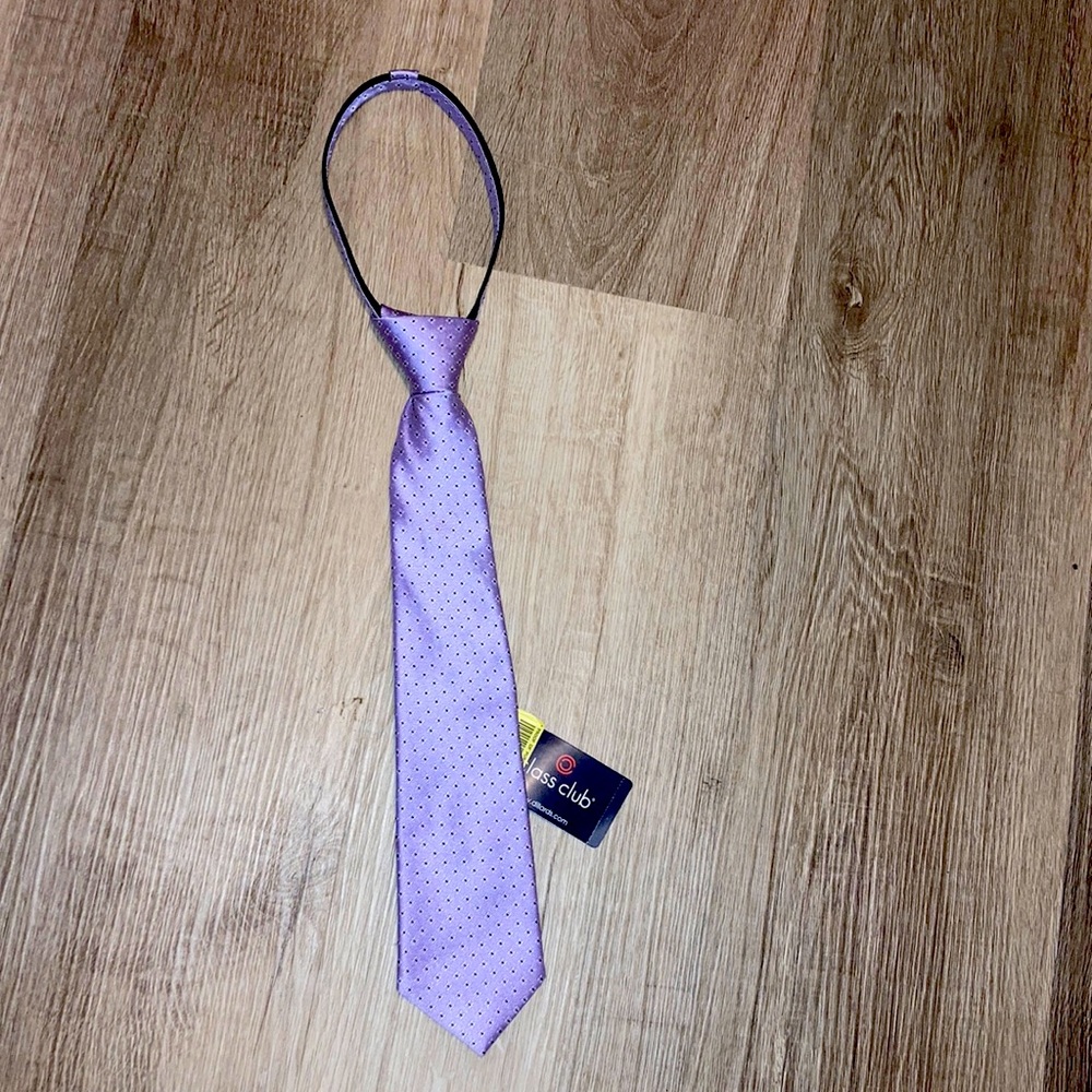 Class Club Boys Zip Up Tie